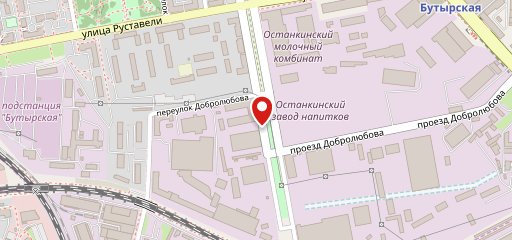 Малина на карте