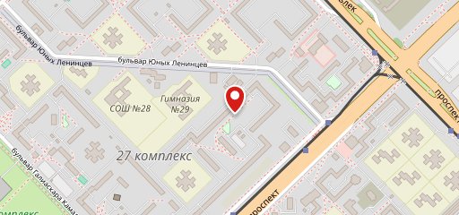 Малина на карте