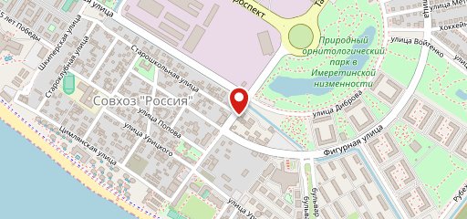 Малина на карте