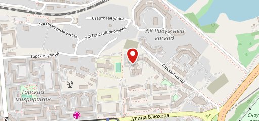 Малина на карте