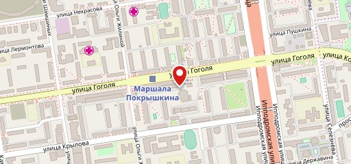 Малина на карте