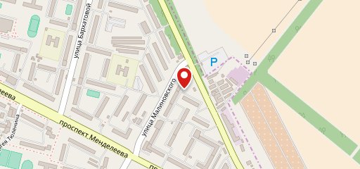 Малина на карте