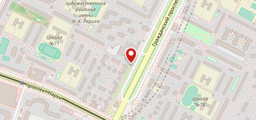 Малина на карте