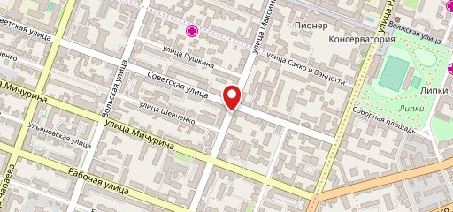Малина на карте