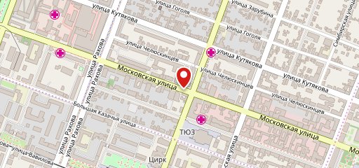 Малина на карте