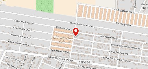 малина на карте