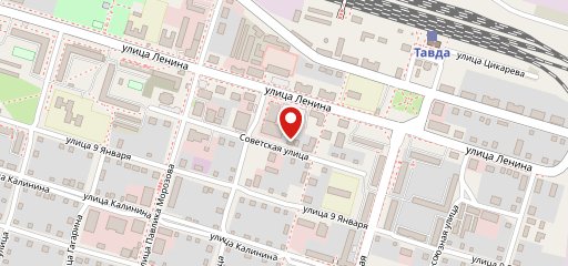 Малина на карте