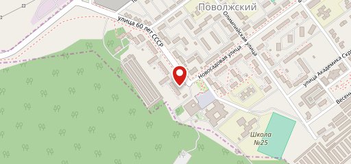 Малина на карте