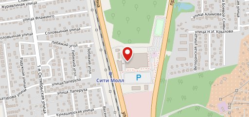 Малина на карте