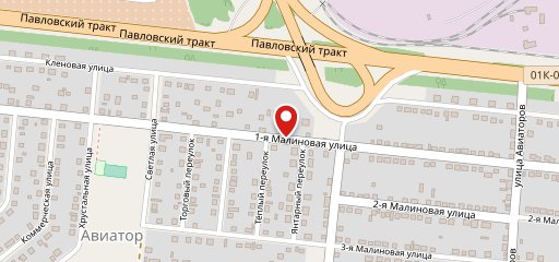Малинки на карте