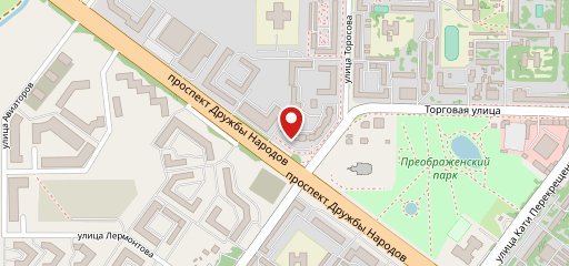 Малинники на карте