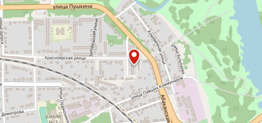 Малинники на карте