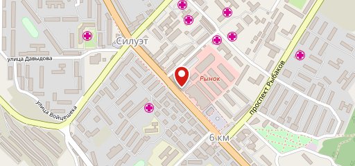 Малино на карте
