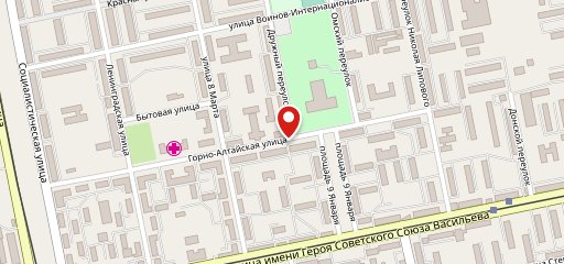 Малиновка на карте