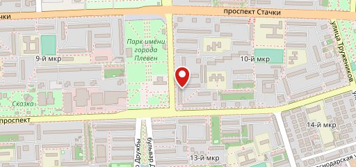 Малиновка на карте