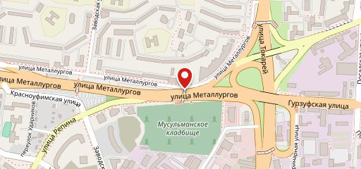 Малиновка на карте