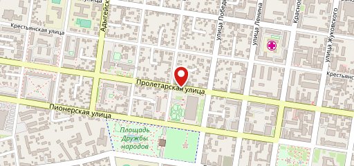Малина на карте