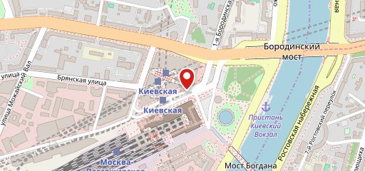 Малина на карте