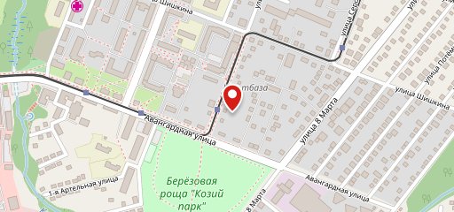 Мама Пекарь на карте