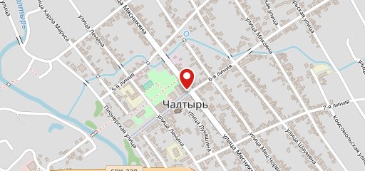 Мандаринка на карте
