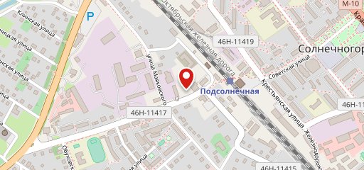 Манэ на карте