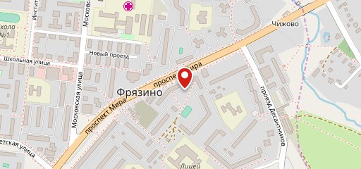 Мангал Фрязино на карте