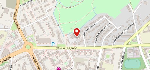Манхэттен на карте