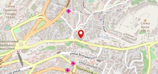 Мания на карте