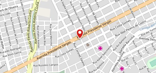 Manjerona Pizzaria Rio Verde GO на карте