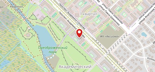 Манна Небесная на карте