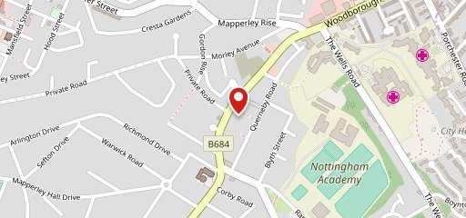 Mapperley Pizza & Kebab House на карте