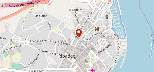 Mareta Ribadeo на карте