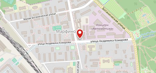Марфино на карте