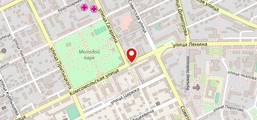 Мариинский на карте