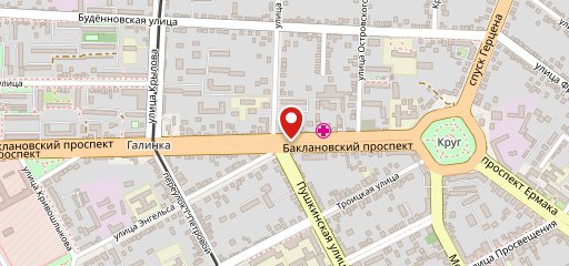 Марина на карте