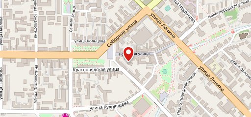 Марка на карте