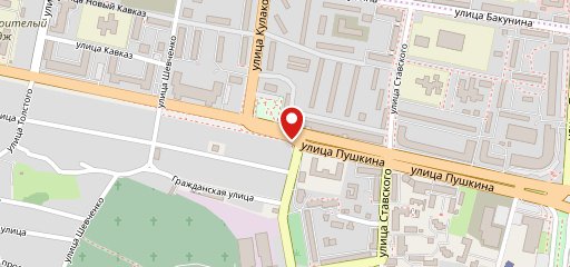 Марка на карте