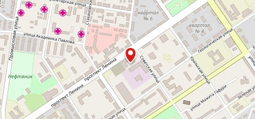 Маркетбар Овершот на карте