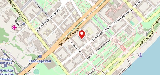 Маркёр на карте