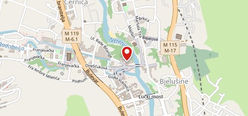 Hotel Maršal на карте