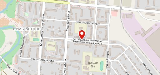 Марсель на карте