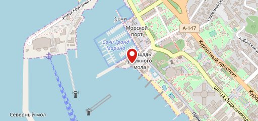 Martinez neo bistro Sochi на карте
