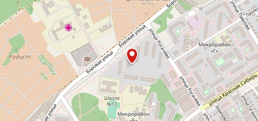 Мартовская на карте