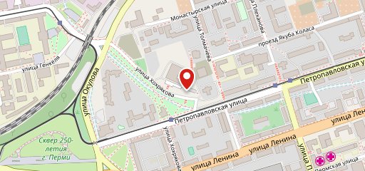 Маска, ночной арт-клуб ООО "Ударник" на карте