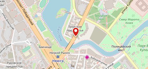 Мастацкі дом Угрыновіч на карте