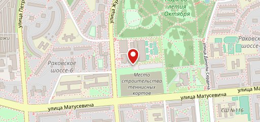 Кафе Матчбол на карте