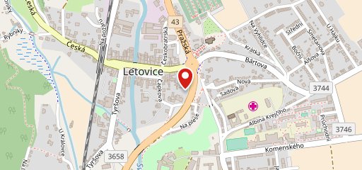 Maxim bar Letovice на карте