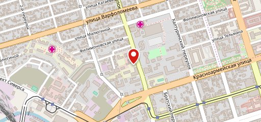 Макси Кофе Ростов. БЦ "Спацио" на карте