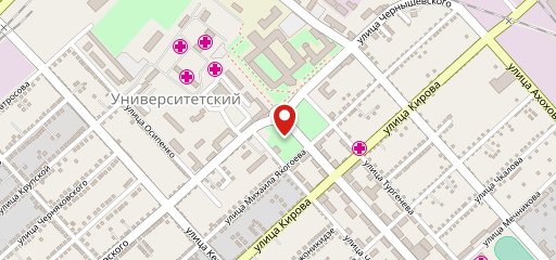 Маячок на карте