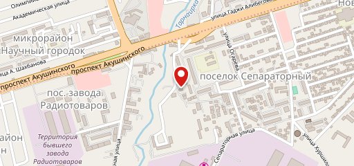 Маяк на карте